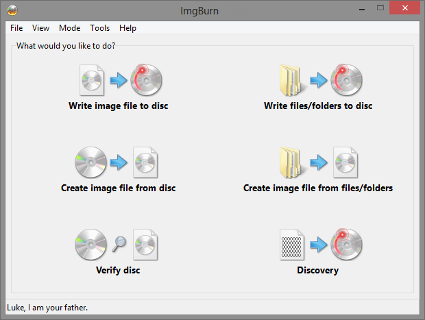 ImgBurn screenshot (620pix)