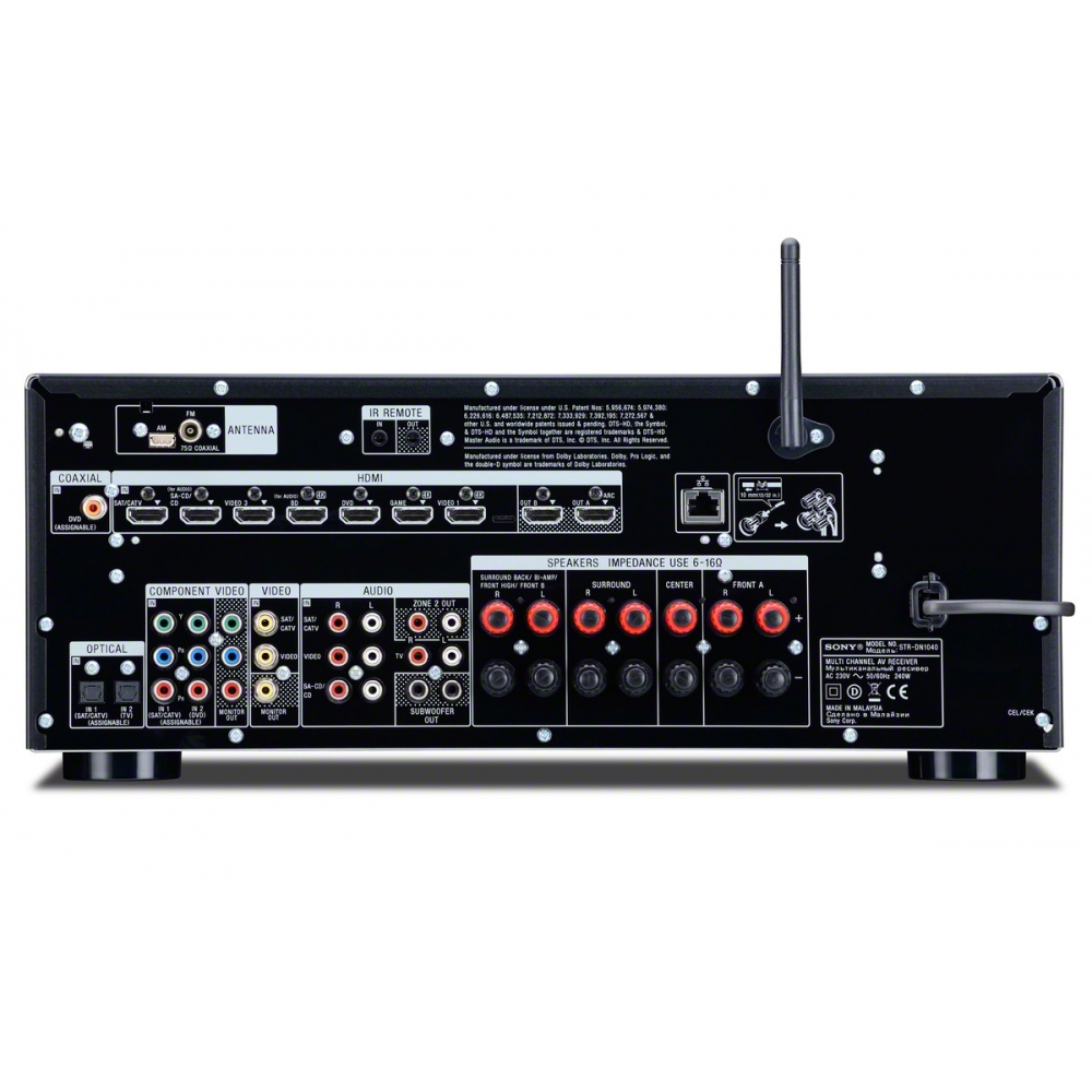 Specificaties van Sony STR-DN1040 - Tweakers