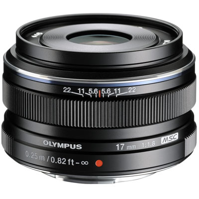 Olympus M.Zuiko Digital ED 17mm f/1.8 Zwart: beste prijzen, echte