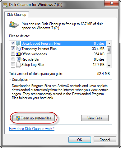 Windows 7 cleanup