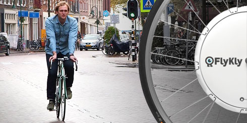 Slim fietswiel maakt elke fiets elektrisch - IT Pro - Video's - Tweakers
