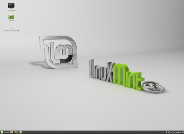 Linux Mint 16 screenshot (620 pix)