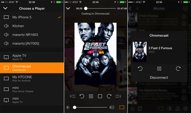 Plex met Chromecast