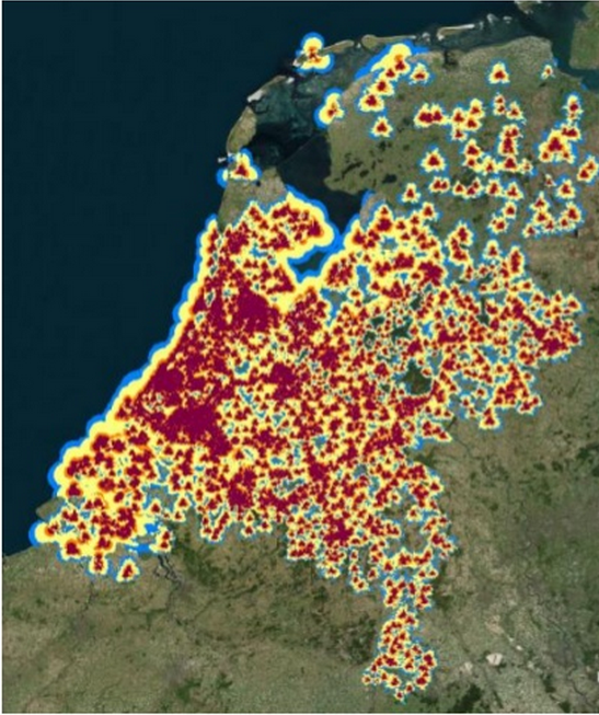 Dekking Tele2 bij lancering 4g