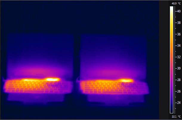 Warmtebeeld Samsung Ativ Book 9 Lite