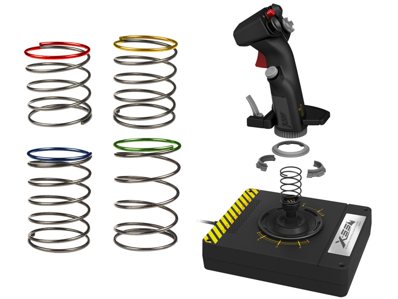 Saitek Pro Flight X-55 Rhino H.O.T.A.S. Zwart: beste prijs - Tweakers