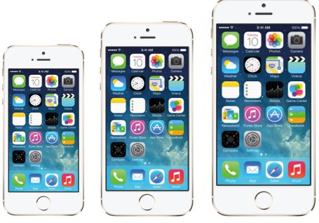 Mockup grotere iPhones