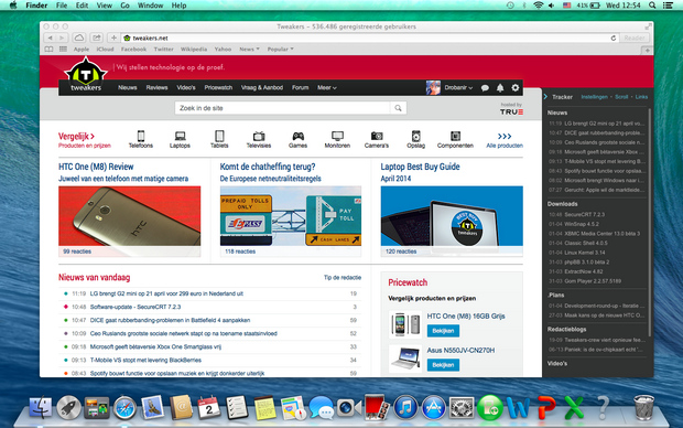 Apple Safari screenshot (620 pix)