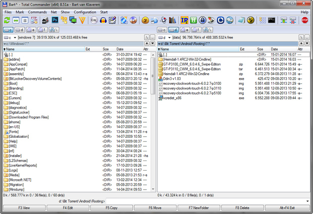 Total Commander 8.51a screenshot (620 pix)
