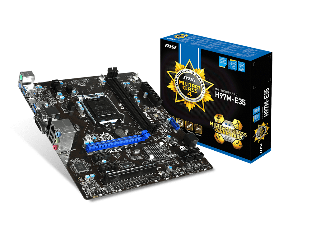 Specificaties van MSI H97M-E35 Tweakers