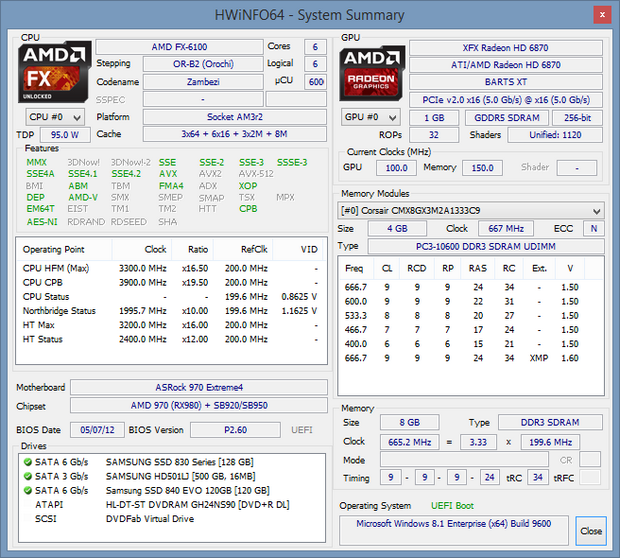 HWiNFO64 4.40 screenshot (620 pix)