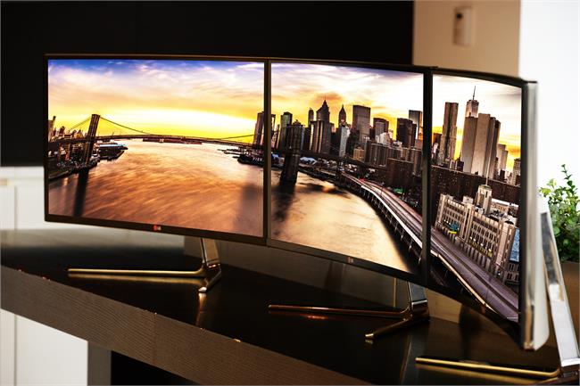LG 34" curved monitor