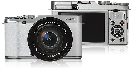 Fujifilm X-A2 + XC16-50mm F3.5-5.6 OIS II Wit: beste prijzen
