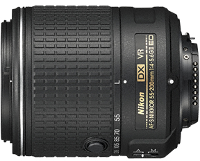 Nikon AF-S DX Nikkor 55-200mm f/4-5.6G ED VR II: beste prijs