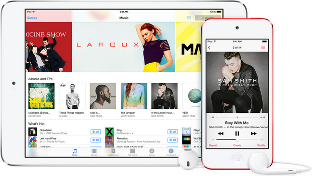 Apple iTunes screenshot (620 pix) Apple iTunes (620 pix)