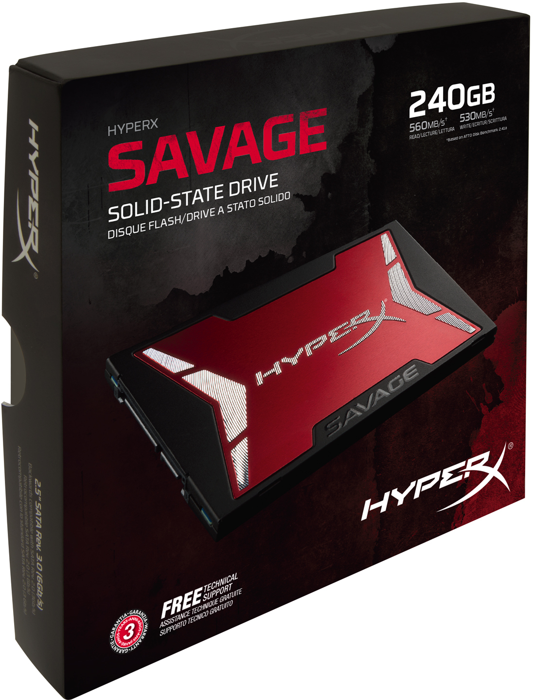 Kingston HyperX Savage SSD 240GB: beste prijzen, echte reviews en