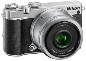 Nikon 1 J5 + 10-30mm f/3.5-5.6 Zilver: beste prijzen, echte