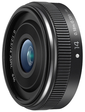 Panasonic Lumix G 14mm f2.5 II ASPH Zwart: beste prijs