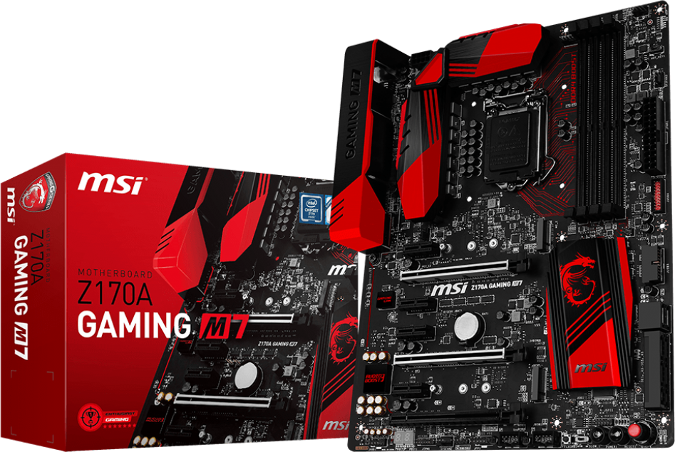 MSI Z170A + i7-7700K + 8GB RAM☓2 MSI Z170A GAMING M7: beste prijzen, echte reviews en specificaties