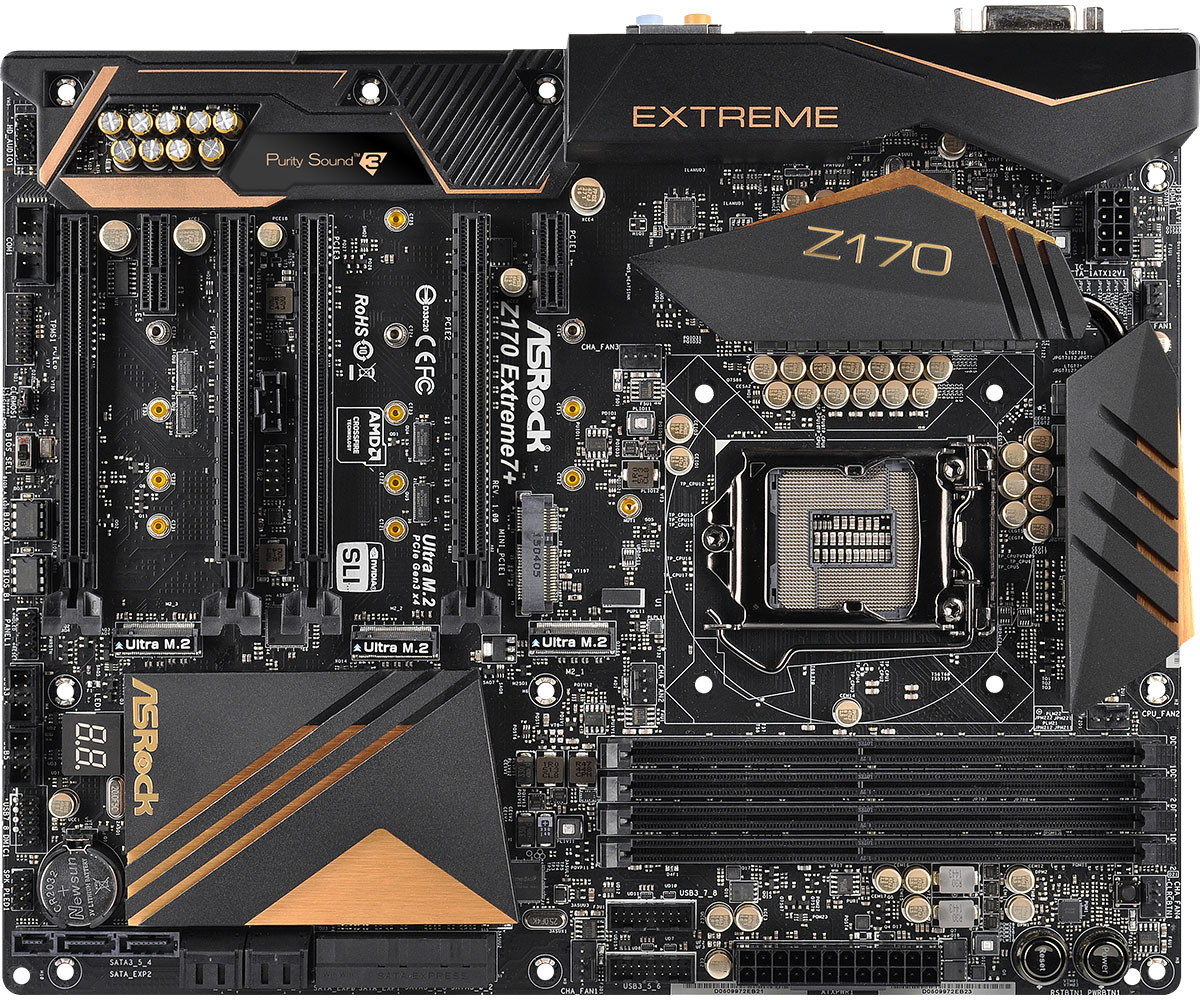 ASRock Z170 Extreme7+: beste prijs - Tweakers