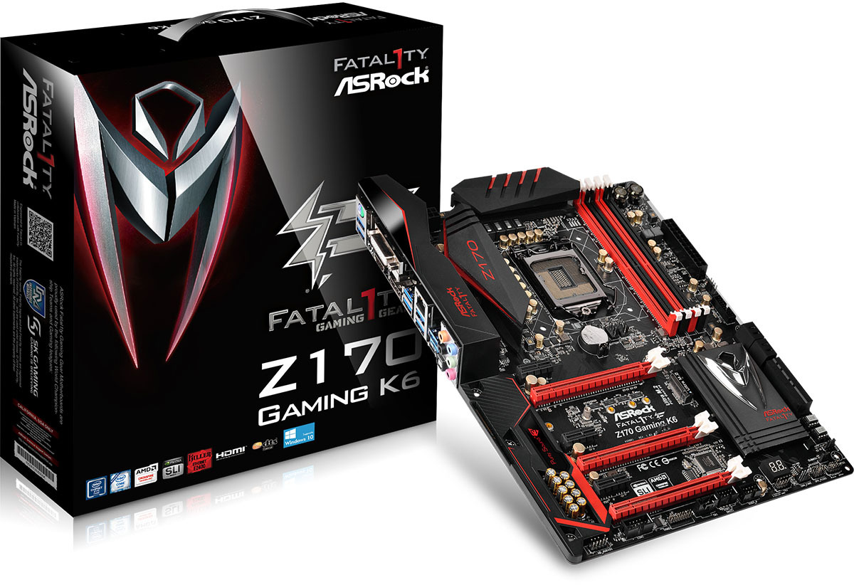 ASRock Fatal1ty Z170 Gaming K6: beste prijzen, echte reviews en