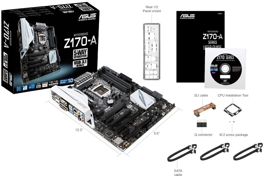 ASUS Z170-A: beste prijzen, echte reviews en specificaties - Tweakers