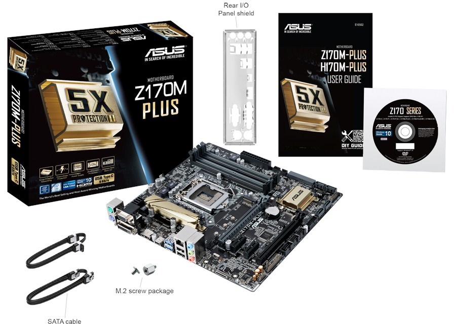 ASUS Z170M-PLUS: beste prijs - Tweakers