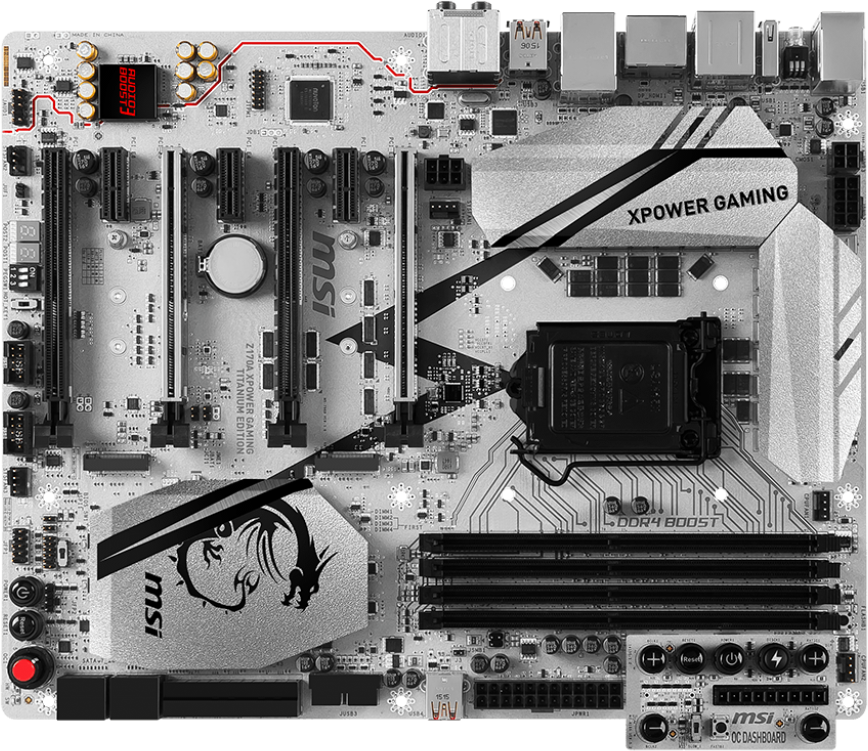 MSI Z170A XPOWER GAMING TITANIUM EDITION: beste prijs - Tweakers