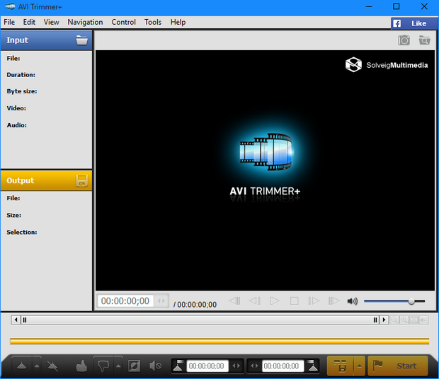 SolveigMM AVI Trimmer 5.0 screenshot (620 pix)
