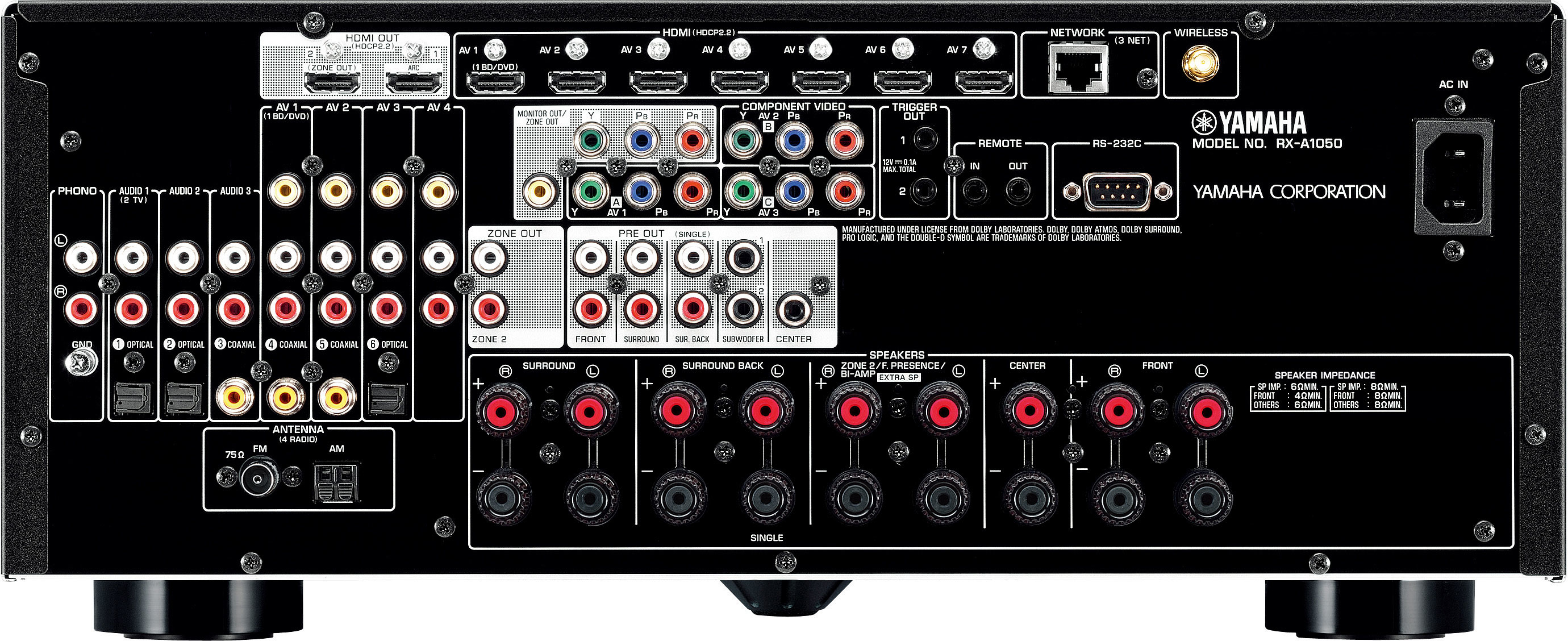 Yamaha Aventage RX-A1050 Zwart: beste prijzen, echte reviews en