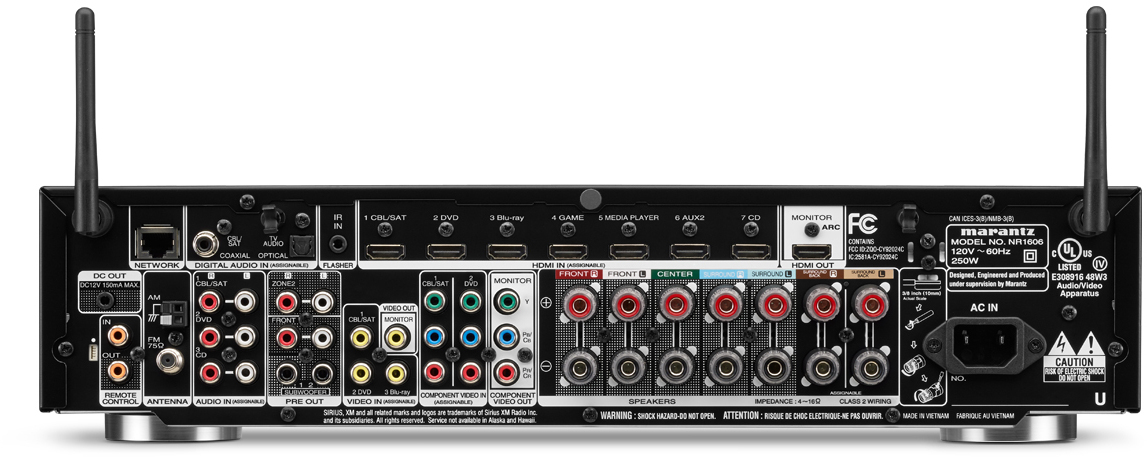 Marantz NR1606 Zwart: beste prijs - Tweakers