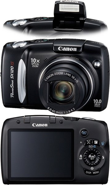 Canon PowerShot SX120 IS Zwart: beste prijzen, echte reviews en