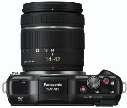 Panasonic Lumix G DMC-GF3 14-42mm Zwart: beste prijs - Tweakers