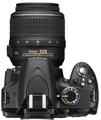 Nikon D3200 Kit + AF-S DX NIKKOR 18-55mm f/3.5-5.6G VR II Zwart