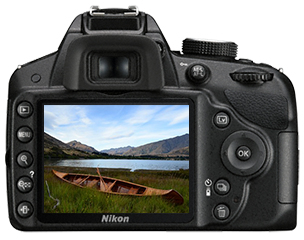Nikon D3200 Kit + AF-S DX NIKKOR 18-55mm f/3.5-5.6G VR II Zwart