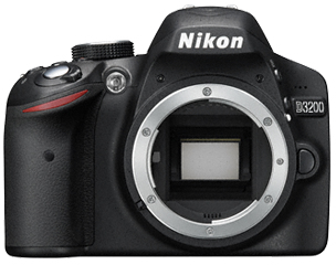 Nikon D3200 Kit + AF-S DX NIKKOR 18-55mm f/3.5-5.6G VR II Zwart