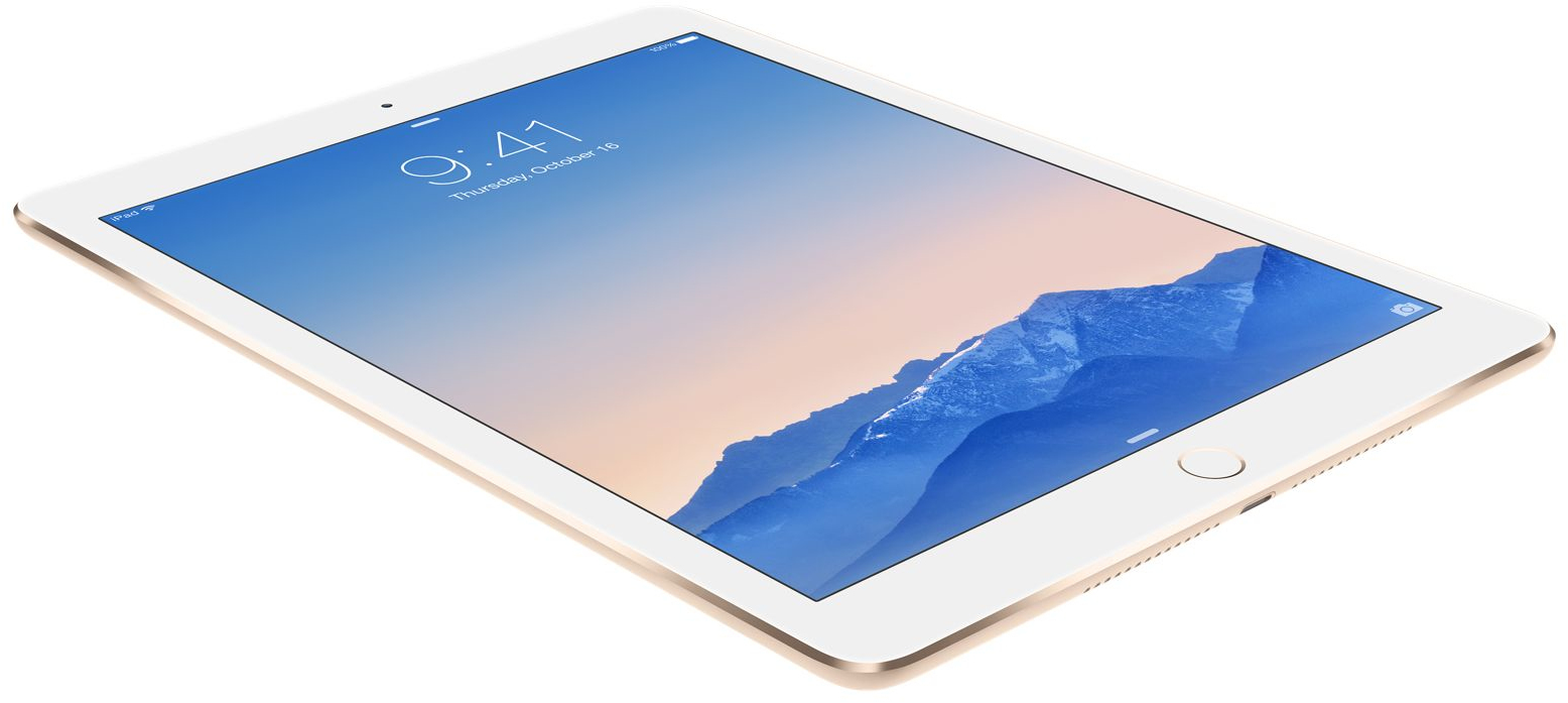 Specificaties van Apple iPad Air 2 Wi-Fi 16GB Goud - Tweakers