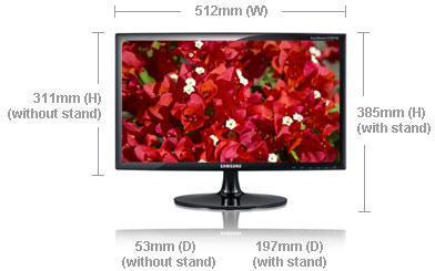 Samsung Syncmaster S22B150N Zwart kopen? - Prijzen - Tweakers