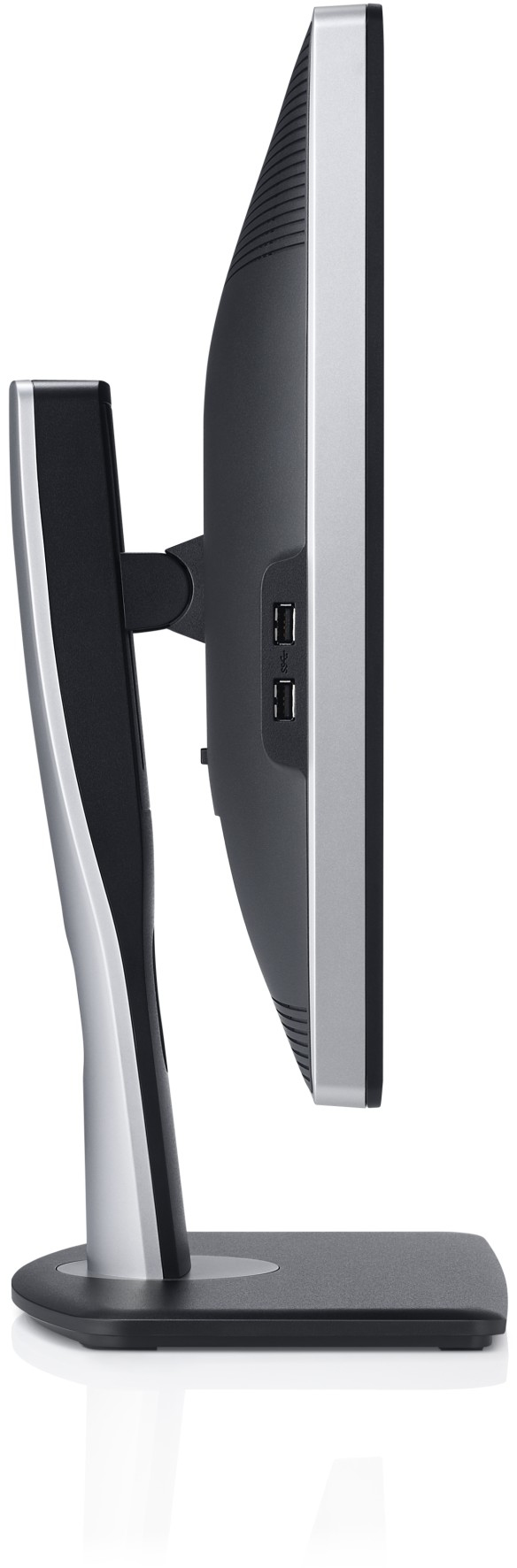 Dell UltraSharp U2713HM (excl. Displayport kabel) Zilver, Zwart