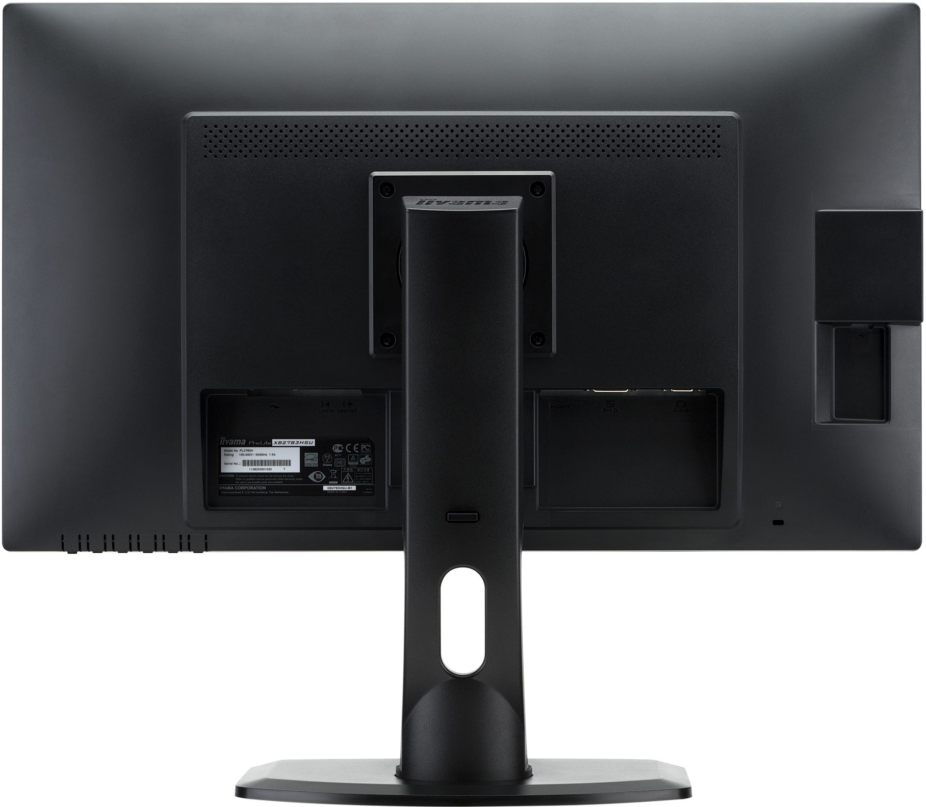 Specificaties van Iiyama XB2783HSU Zwart - Tweakers