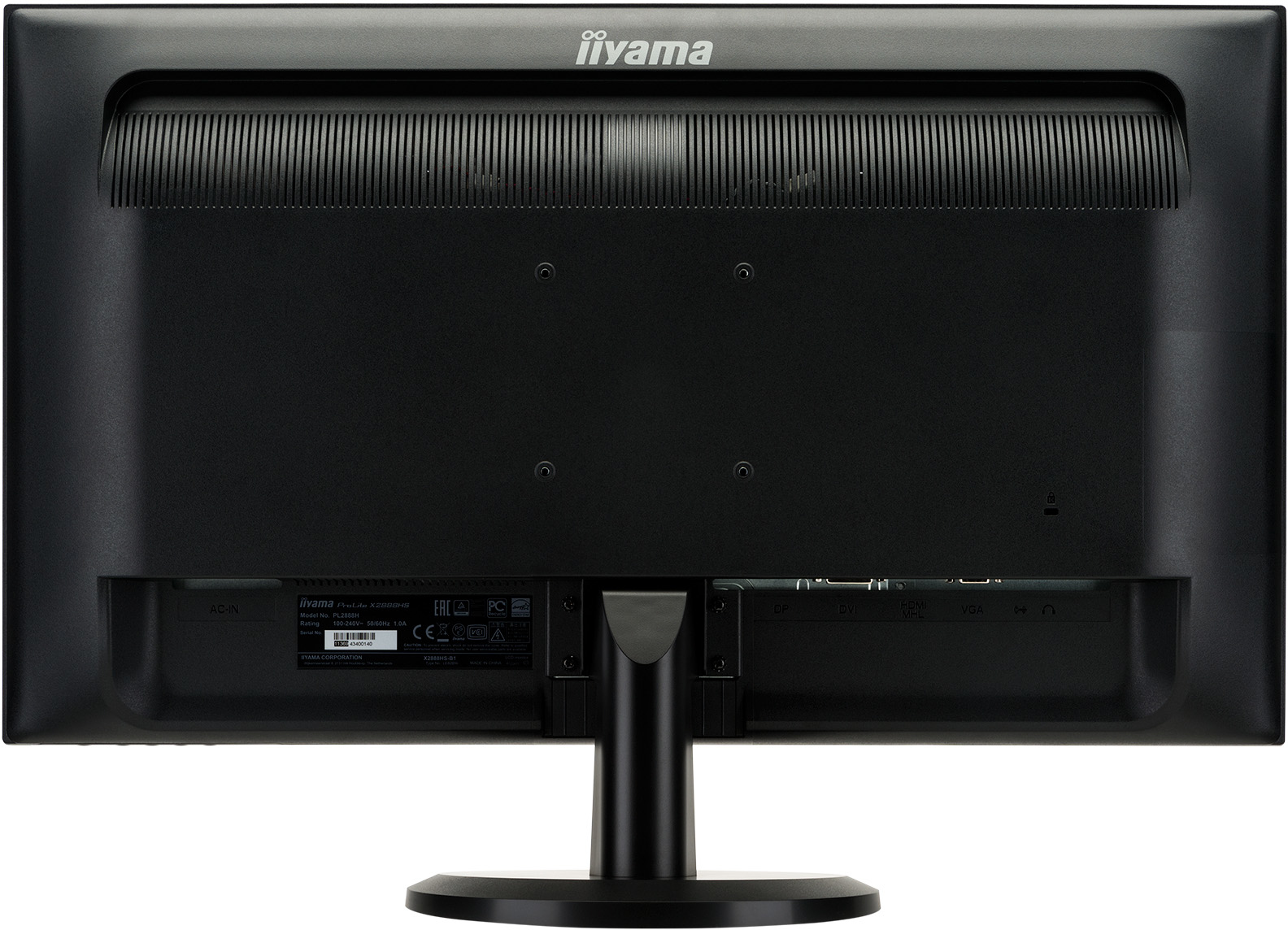 iiyama ProLite X2888HS-B1 
28インチワイドモニター Specificaties van Iiyama ProLite X2888HS-B1 Zwart - Tweakers