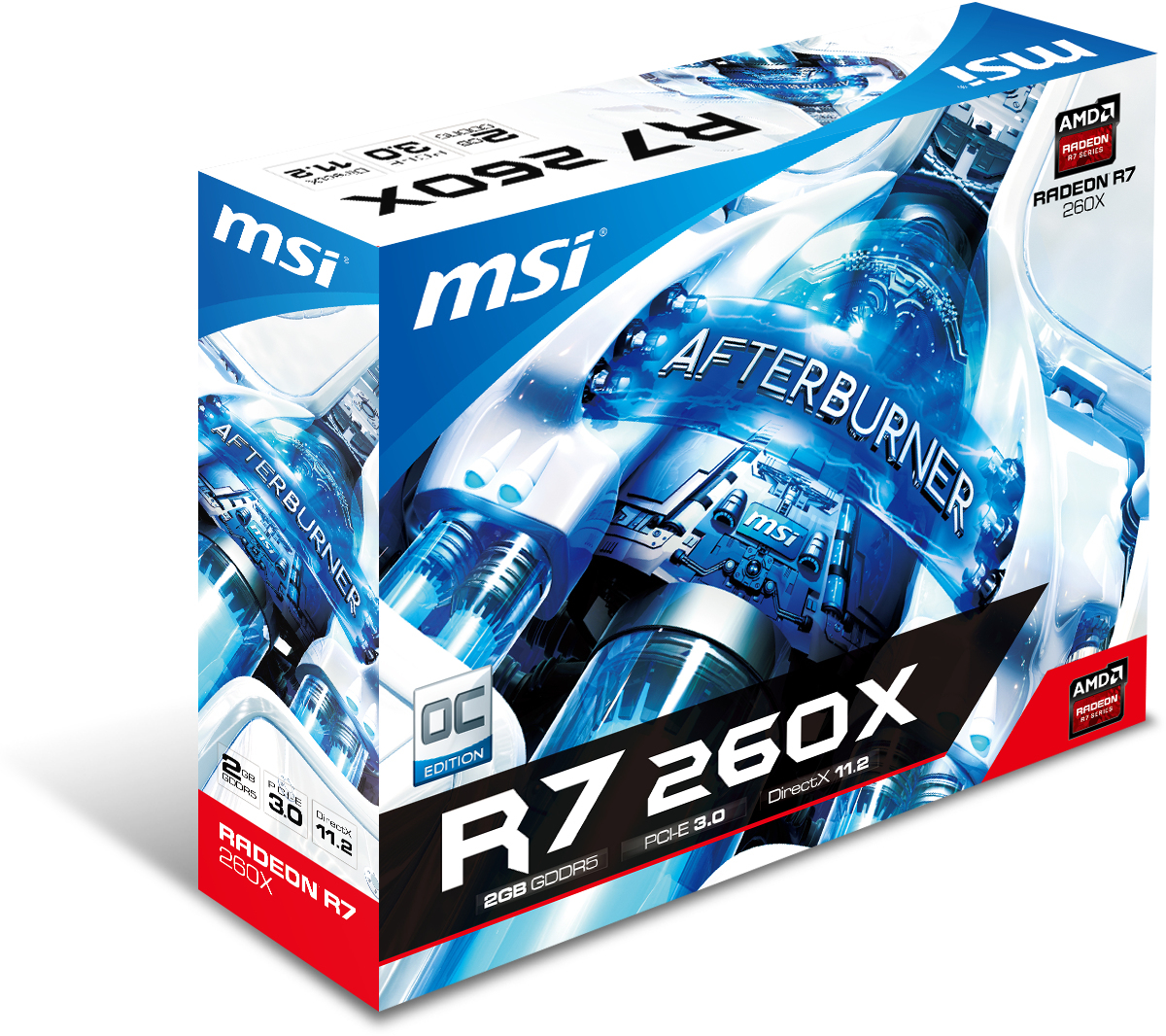 260x 1gb Msi Radeon R7 260x Msi R7 260x 2gb MSI Radeon R7 370 - Main Image