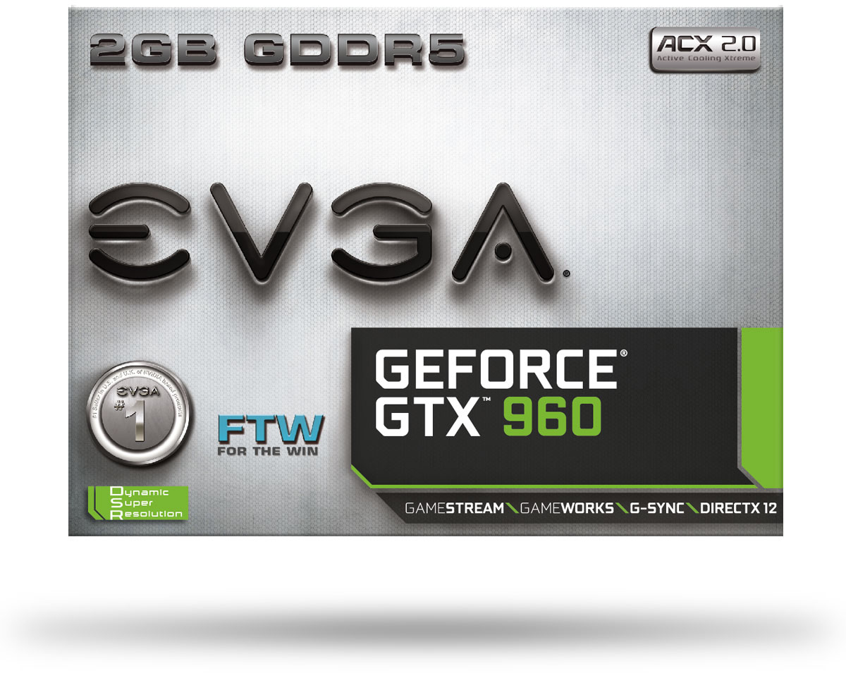 EVGA GeForce GTX 960 2GB FTW ACX beste prijs Tweakers