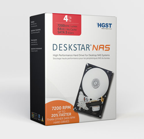 HGST Deskstar NAS, 4TB: beste prijs - Tweakers
