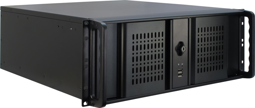 Inter-Tech IPC 4U-4088-S Rack Zwart Inter-Tech IPC 4U-4088-S Rack Zwart
