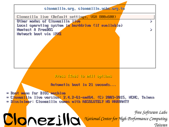 Clonezilla