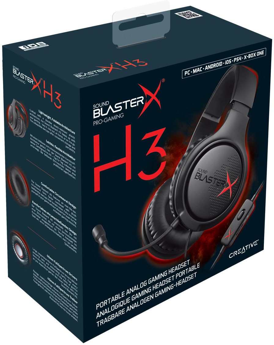Creative Sound BlasterX H3 Kenmerken Tweakers