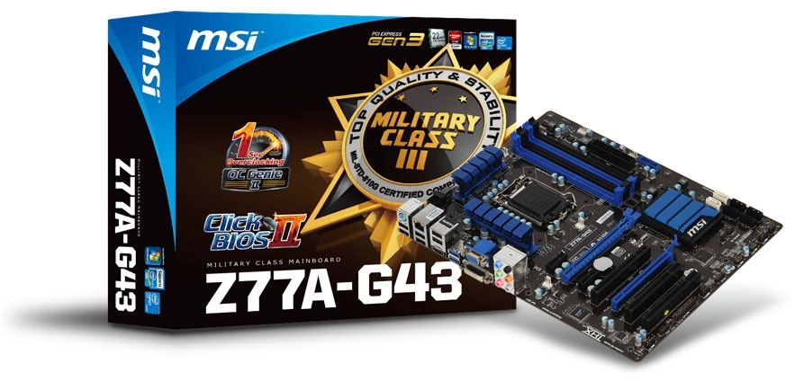 MSI Z77A-G43: beste prijzen, echte reviews en specificaties - Tweakers