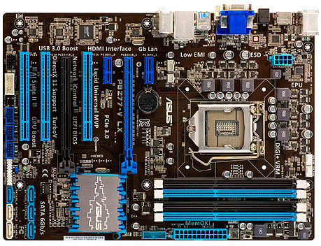 ASUS P8Z77-V LX: beste prijs - Tweakers