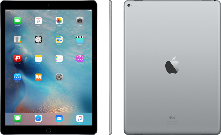 Specificaties van Apple iPad Pro WiFi 128GB Grijs - Tweakers